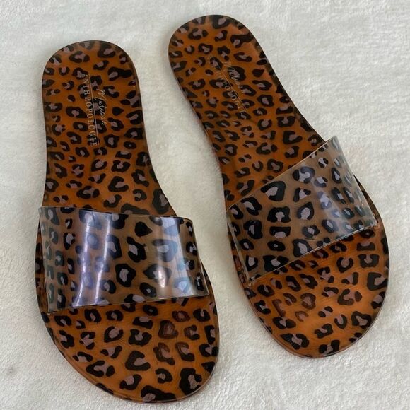 MATISSE  ANTHROPOLOGIE JELLY SANDALS - SLIDES - Picture 1 of 5